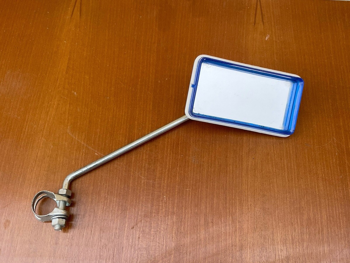 Vespa Lambretta specchio Biemme rettangolari Blu Faro Basso GS S1