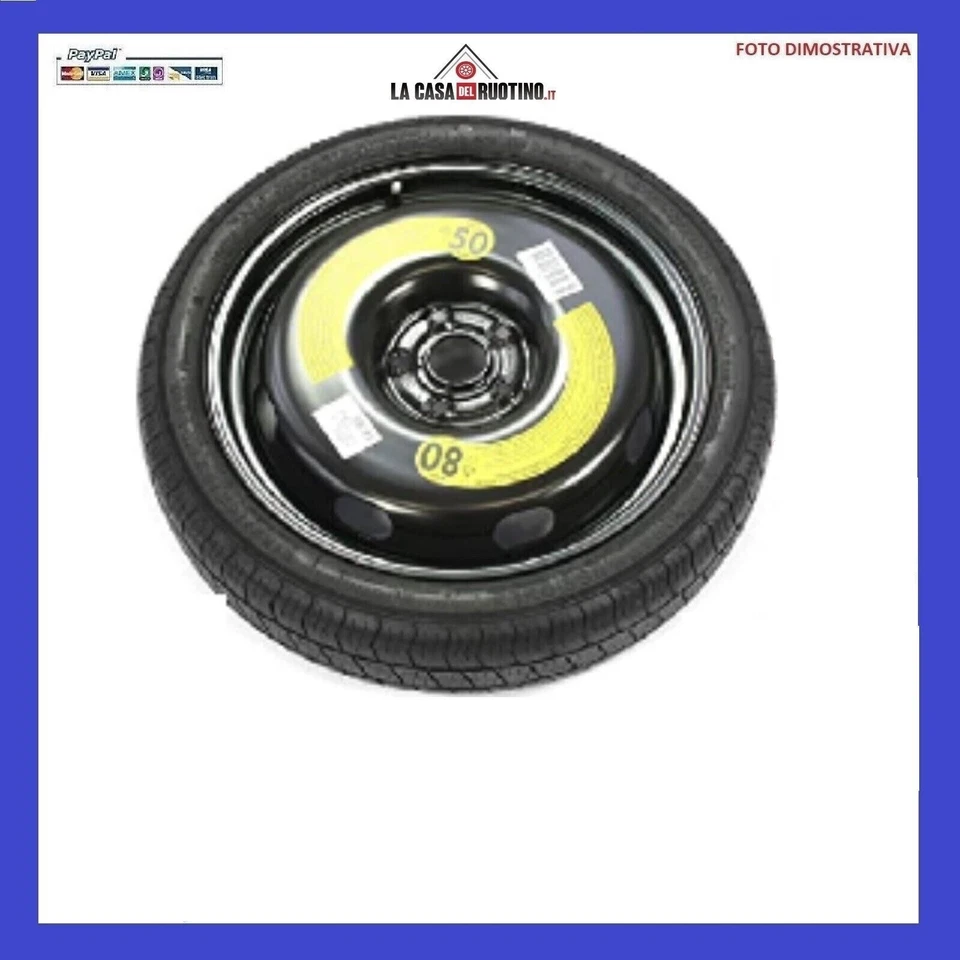 Schalträdchen Ssangyong Korando 155/90 R16 " Ersatzrad für Auto Zubehörteil - Bild 3 von 4