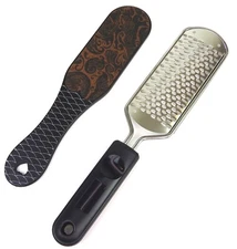 Pedicure Foot File Cracked Skin Corns Callus Remover Feet Rasp Coarse Black