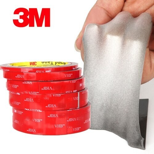 pack of 2 Acrylic 3Mx20m Double Sided Strong Adhesive Automotive