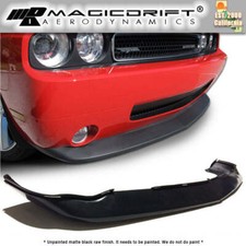 For 08 09 10 Dodge Challenger Urethane Front Bumper Lip Chin Spoiler Mdp Style