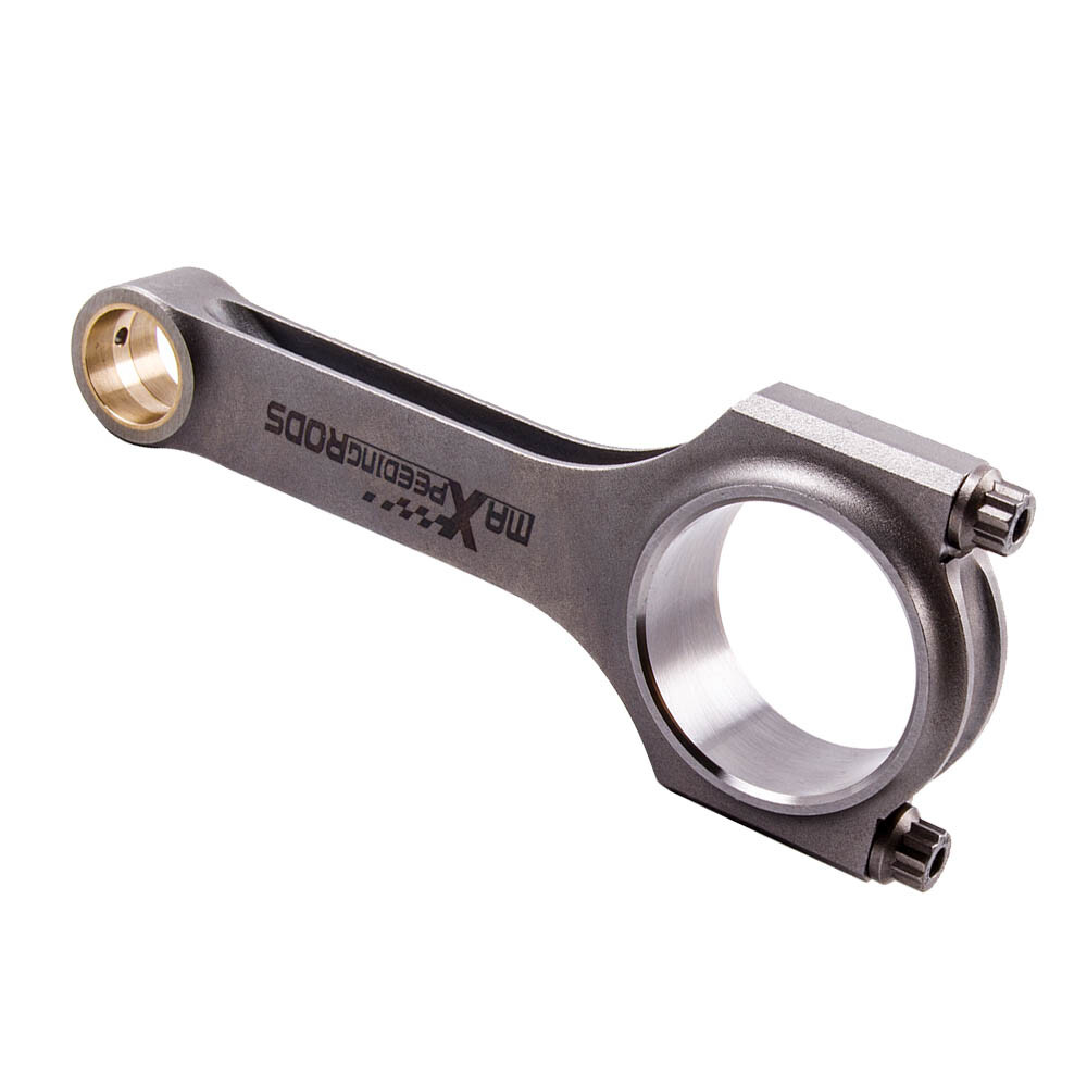 Forged Racing Connecting Rods for Lotus TC Engine 122.58mm H-Beam 600HP ARP 2000