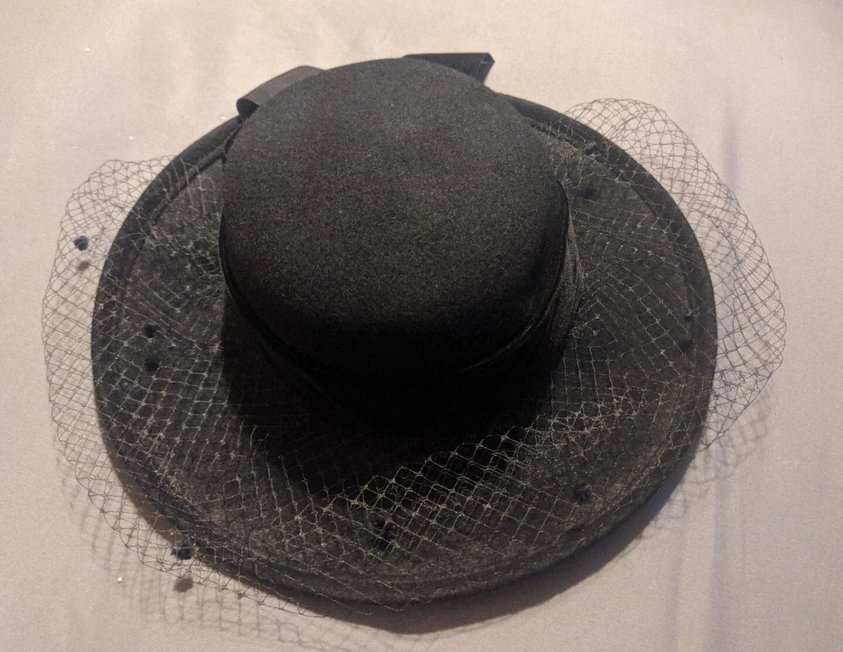 Betmar Black 100% Wool  Hat Valerina Wool Hat by Betmar - 56,95 € main image 3