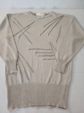 Vintage Escada by Margaretha Ley Sweater Beaded And Embroidery sz 34 US 12