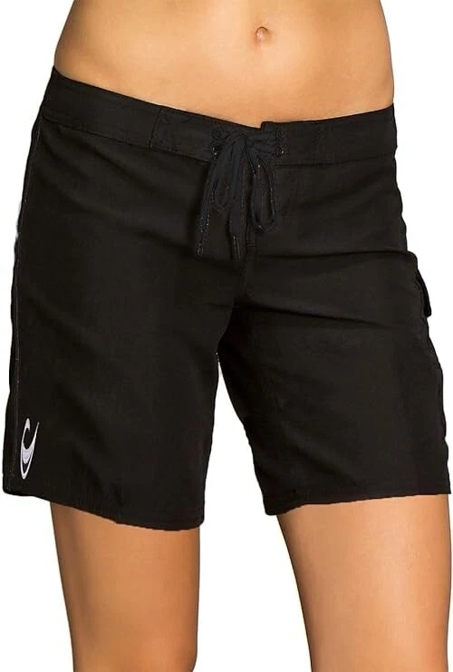 O'NEILL, South Pacific 9, Board Shorts para Mujer, Hyperdry, Talla 15, Negro Foto 2 de 4