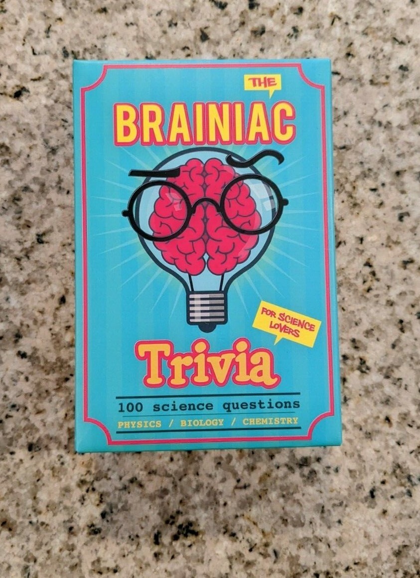 Gift Republic Brainiac Trivia – 100 Domande A Quiz Per Scienziati E Curiosi