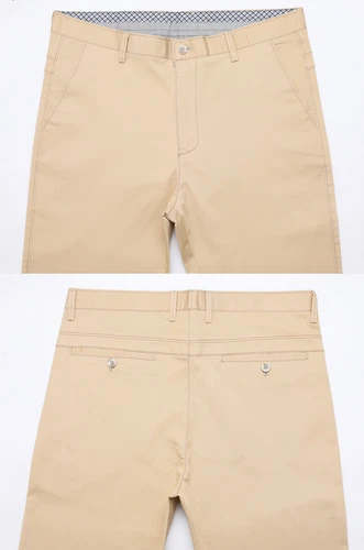 Chino Slim Fit Mens Straight Leg Casual Stretch Dress Skinny Pants Size 30-40 - Picture 14 of 25