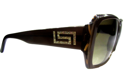 GIANNI VERSACE Sunglasses Box Brown Square MOD 4181 Tortoise  display picture 1