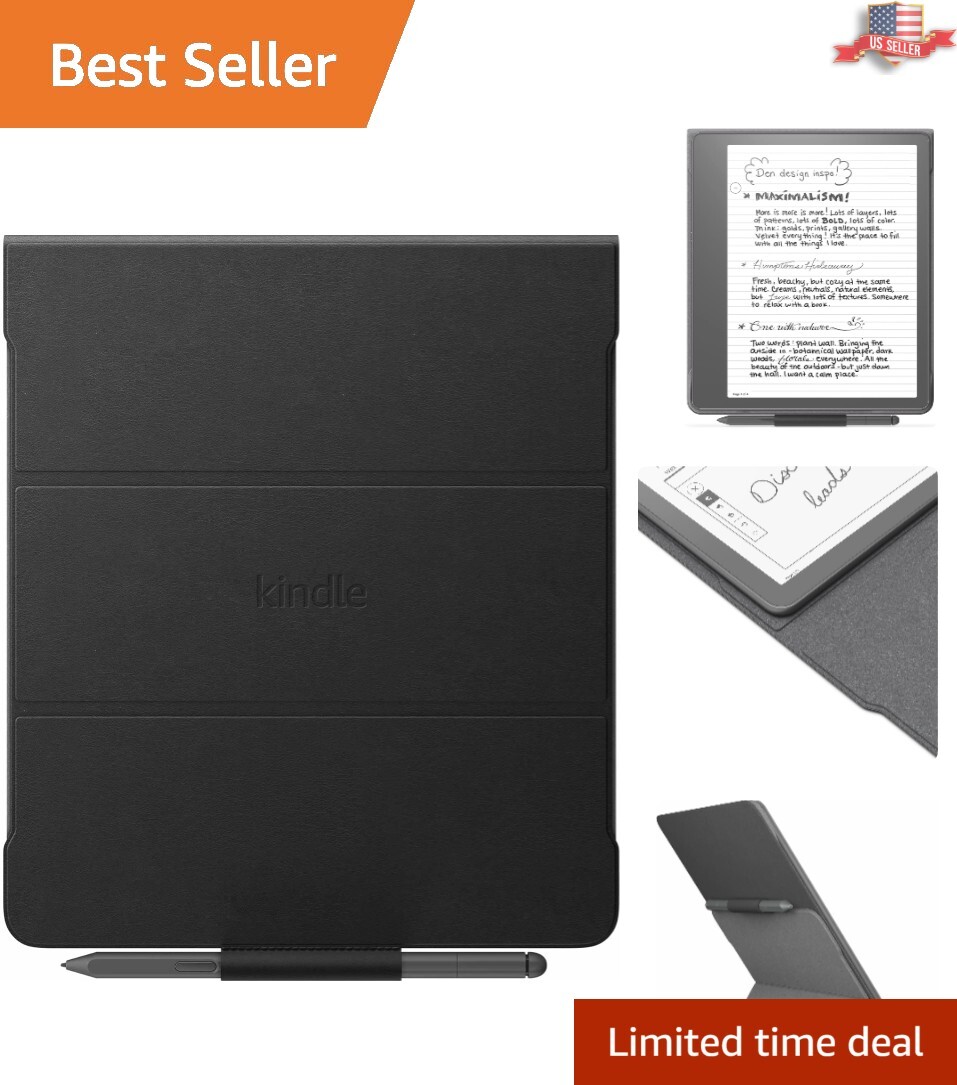 Kindle Scribe Magnet Folio Case - Adjustable Stand and Eco-Friendly Design-image
