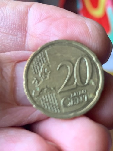 EIRE -Moneta da 20 centesimi di euro , Arpa Celtica, emissione 2002, circolata - Foto 2 di 3