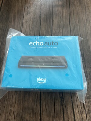 NEW Amazon Echo Auto (1st gen) Hands Free Alexa For Car Music Calls Driving Dot