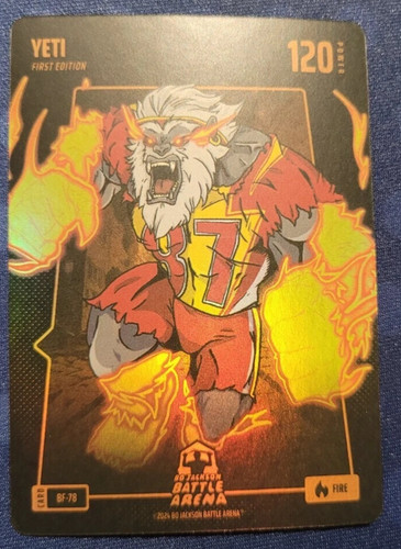 Bo Jackson Battle Arena Battlefoil Fire Yeti #78 Travis Kelce