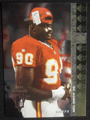Neil Smith Kansas City Chiefs Upper Deck 1994 SP NFL Pro Bowl #90 Card