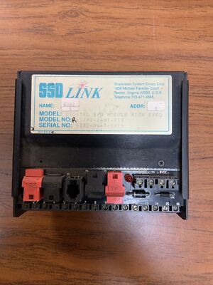 SSD Link RL5202-2-01-013 Digital I/O Module High Freq.