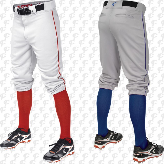 Easton Pro Knicker Baseball Pants A167106 Youth Medium White/black for