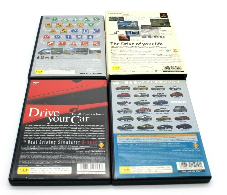 Lot of 4 PS2 Gran Turismo4 and Prologue,3-A-spec,Concept 2001 TOKYO NTSC-J - Image 2 of 4
