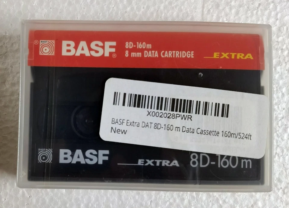 BASF EXTRA 8D-160m - 8MM 160M Data Tape Cartridge - Image 3 of 3