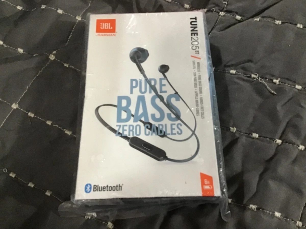 JBL pure bass zero cables new | 205 Tune black eBay