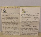 Original 1938 Walt Disney Enterprises Snow White & The Seven Dwarfs Stationery