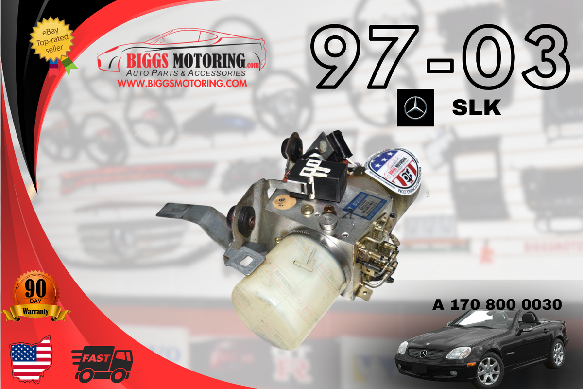 97-04 Mercedes R170 SLK230 SLK320 Convertible Top Hydraulic Pump
