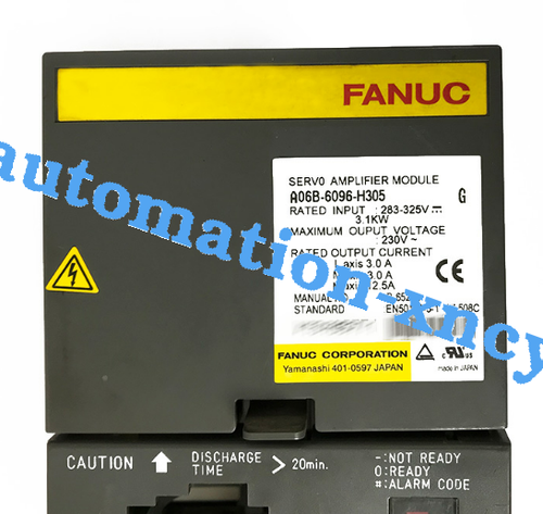A06B-6096-H305 Used Servo Amplifier A06B 6096 H305 for CNC Machine,DHL/FEDEX - 第 1/3 張圖片