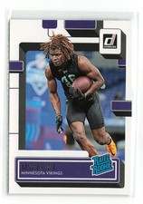 LEWIS CINE #363 RC 2022 PANINI DONRUSS VIKINGS Rated Rookie