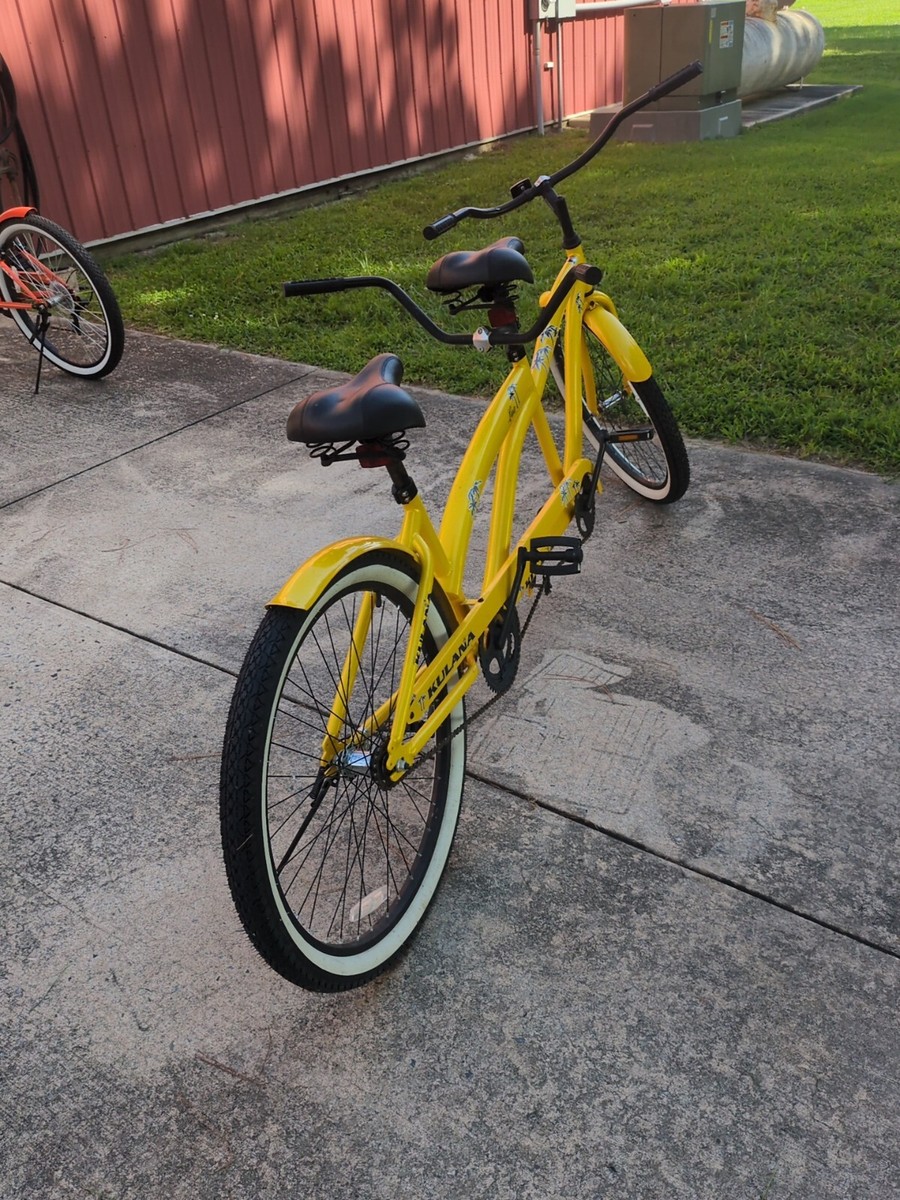 Person Bicycle Tandem Bike Dual Drive 26in single speed Kulana