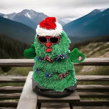 Animated Hugfun Plush Christmas Tree 9” - Sings Rocking Around the Tree