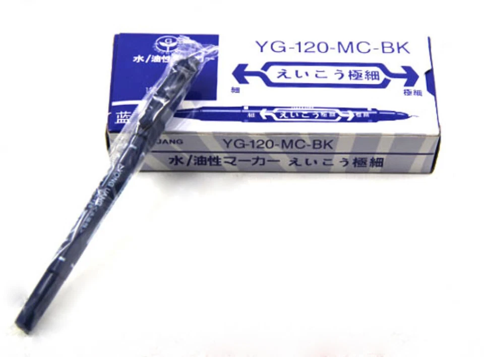 DIAWELL 1x Stift für Tattoovorlagen Marker Stempel Tattoo Piercing Skinmarker Hautmarker