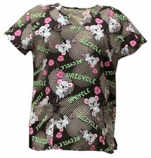 Women Ultra Soft Touch Microfiber Medical Scrub Recycle Unicycle Kaola L