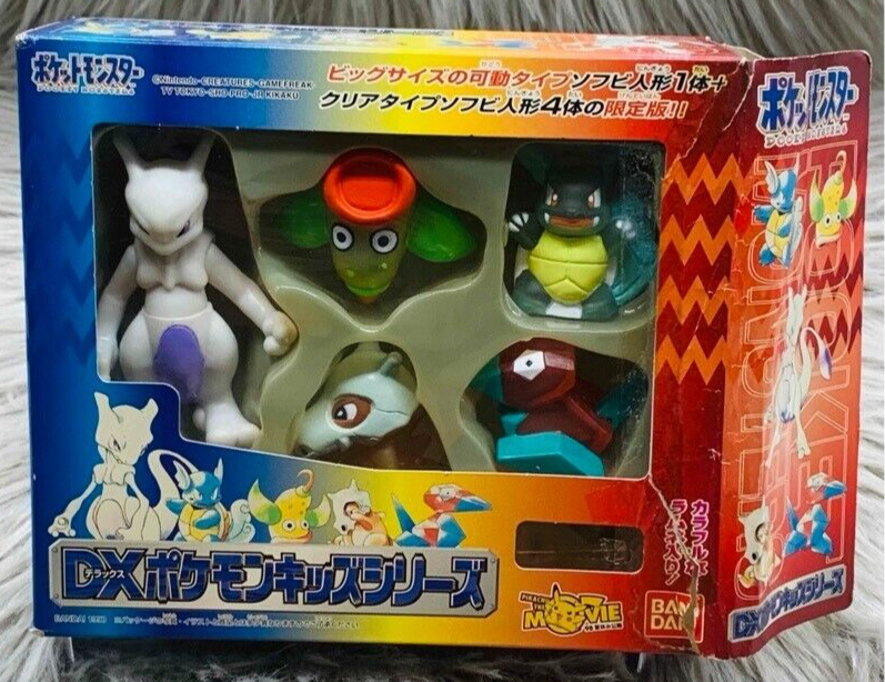 DX Pokemon Kids Series Pokemon Movie Clear Type Figure Set | eBay