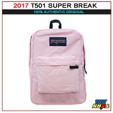 jansport superbreak backpack pink mist