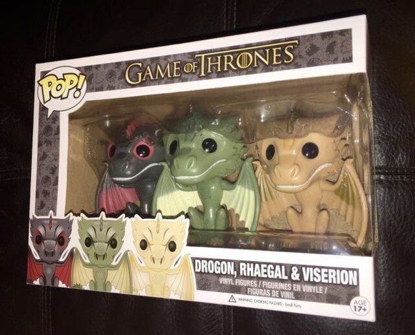 drogon viserion rhaegal funko