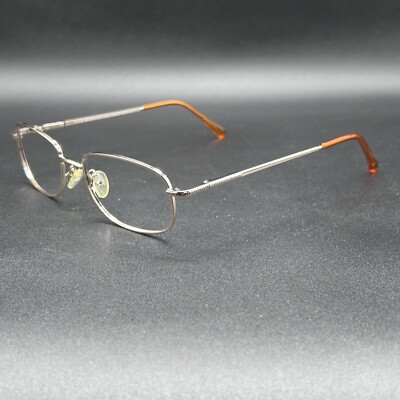 M'Eye Generation Icon Eyeglasses Frame Gold Flex 53-19-140 Used