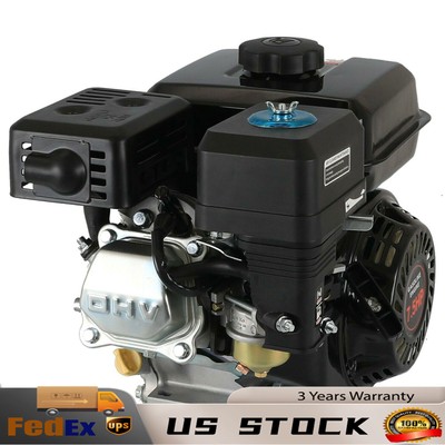 New For Honda Gx160 7.5 Hp Pull Start Gas Engine Motor Power 4 Stroke
