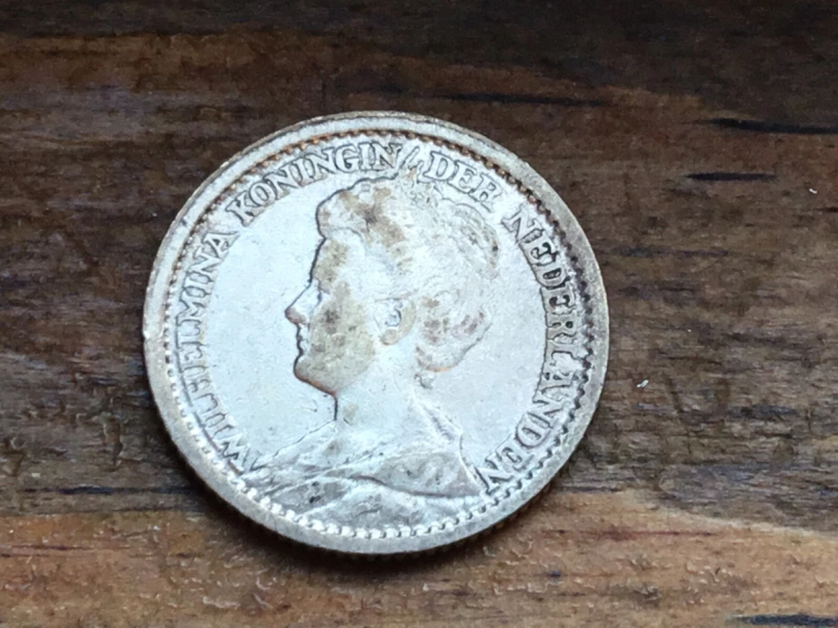 银色1914 年荷兰硬币| eBay