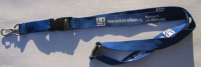 Medusa Software AG Schlüsselband Lanyard NEU (A46)