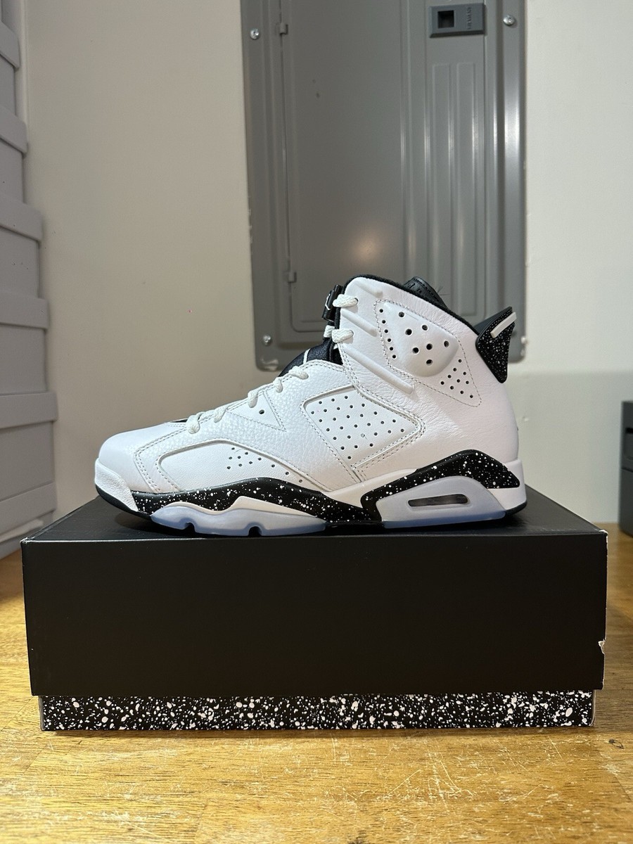 Men's Sizes 7-12 Nike Air Jordan 6 Retro Reverse Oreo Black White