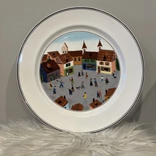 Villeroy & Boch Porcelaine Naif # 4 Dinner Plate 10 1/4" - Village Square