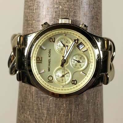 Michael Kors Women MK-3131 Classic Chronograph 37mm Quartz Analog