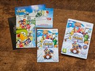 CASE BOX & MANUAL ONLY, NO GAME - NINTENDO WII - CLUB PENGUIN GAME DAY #RC1