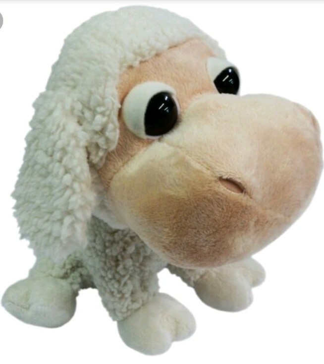 AMICI DELLA FATTORIA PECORA PELUCHE Big Headz Plush Animali Coop