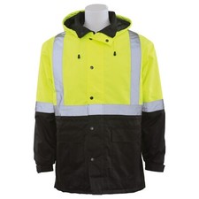 ERB Safety W144 Class 3 Black Bottom Parka - XL