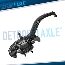 Front Left Steering Knuckle and Wheel Bearing Hub for 2003 - 2007 Honda Accord