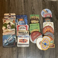 Bar Coasters Pulpboard Pub Game Room Crafts Art