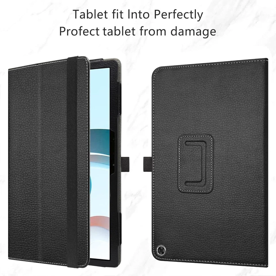 MAMA MOUTH 12.4" Xiaomi Book S Case Slim Folio Folding Stand PU Leather Cover - Image 2 of 4