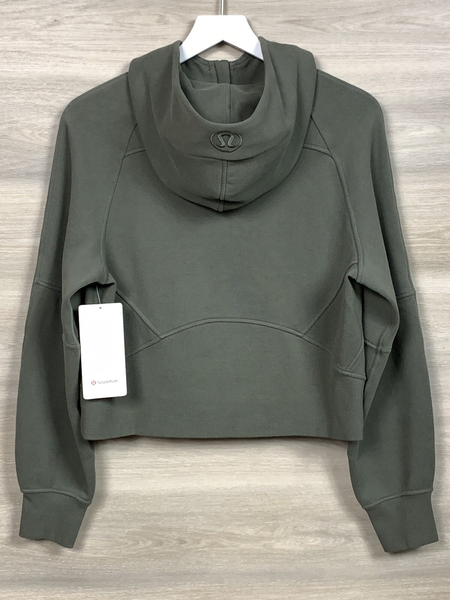 Lululemon Scuba Oversized Full Zip Hoodie Size XS/S Army