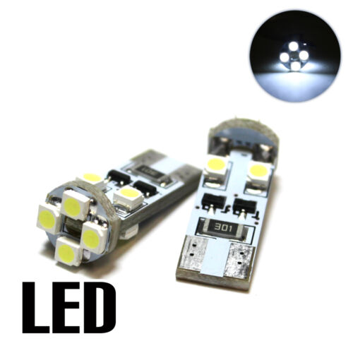 2x Opel Insignia 2.0 White 8SMD LED Canbus No Error Free Number Plate Bulbs XE7 - Picture 1 of 1