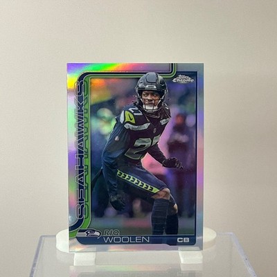 2025 Topps Chrome Football- Riq Woolen #278, Refractor