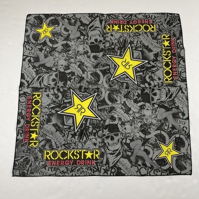 Rockstar Energy Drink Bandana Promotion Skeletons